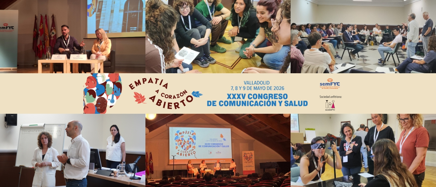 Las imágenes del día: iniciamos el 35º Congreso de Comunicación y Salud en Valladolid